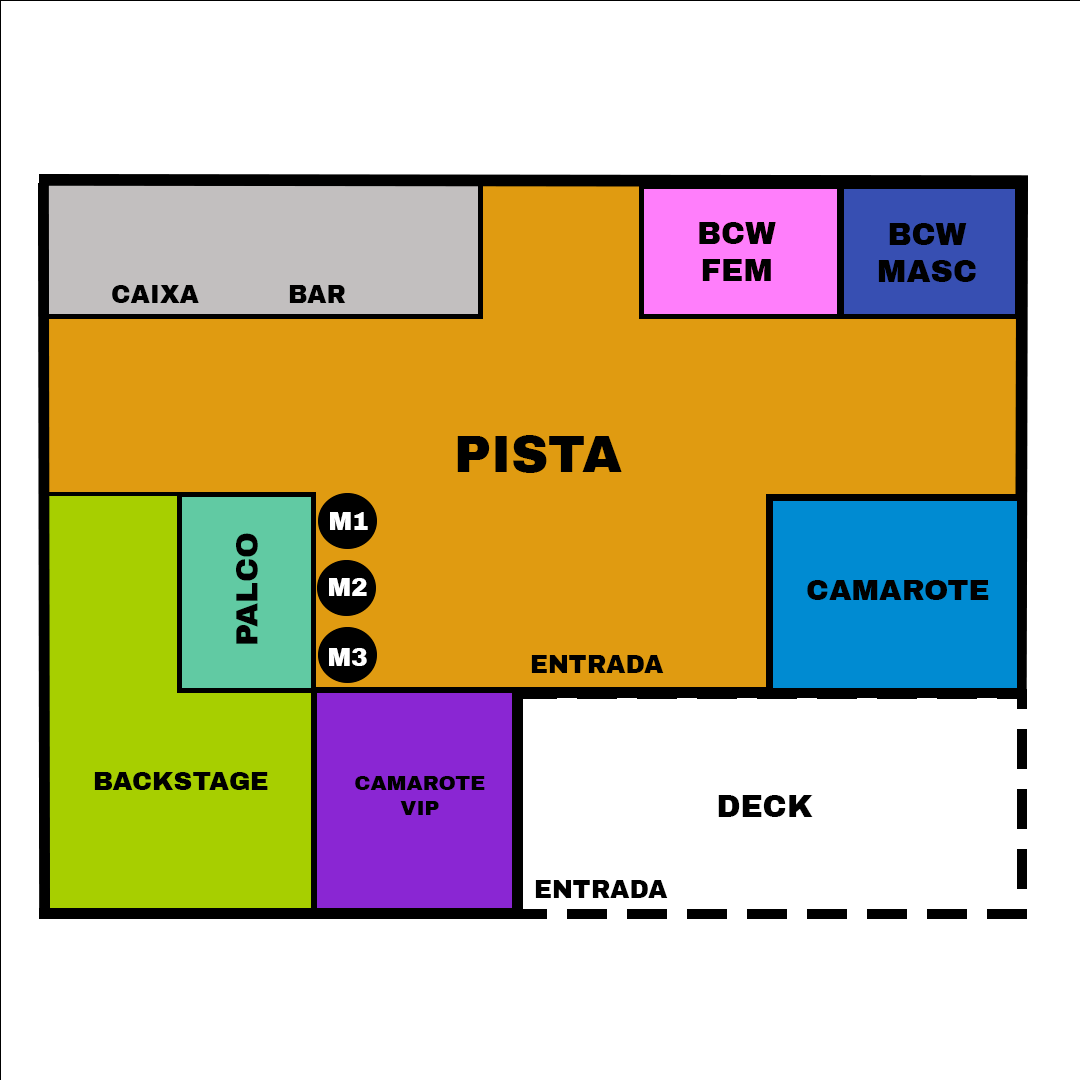 Planta do evento